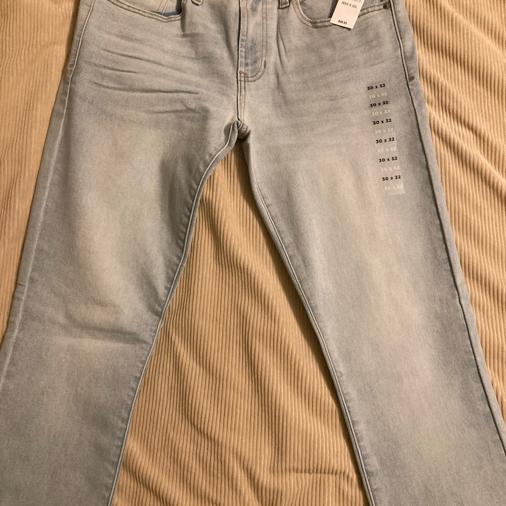 PacSun Light Blue Men's Skinny Jeans